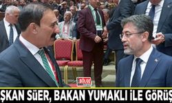 Başkan Süer, Bakan Yumaklı ile görüştü