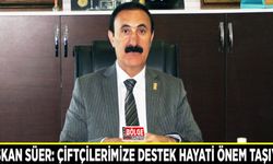 Başkan Süer: Çiftçilerimize destek hayati önem taşıyor