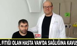 Bel fıtığı olan hasta Van’da sağlığına kavuştu