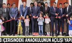 OSB içerisindeki anaokulunun açılışı yapıldı