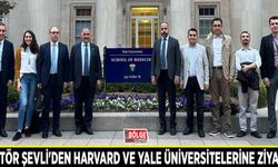 Rektör Şevli'den Harvard ve Yale üniversitelerine ziyaret