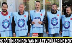 Türk Eğitim-Sen'den Van milletvekillerine mektup