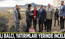 Vali Balcı, yatırımları yerinde inceledi