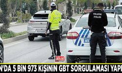 Van'da 5 bin 973 kişinin GBT sorgulaması yapıldı