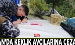 Van'da keklik avcılarına ceza…