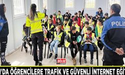 Van'da öğrencilere trafik ve güvenli internet eğitimi