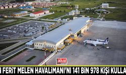 Van Ferit Melen Havalimanı'nı 141 bin 978 kişi kullandı