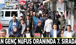 Van genç nüfus oranında 7. sırada...