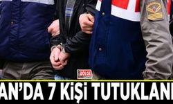 Van’da 7 kişi tutuklandı