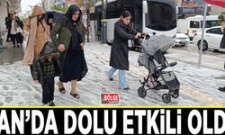 Van’da dolu etkili oldu