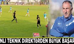 Vanlı teknik direktörden büyük başarı…