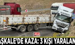 Başkale’de kaza: 3 kişi yaralandı