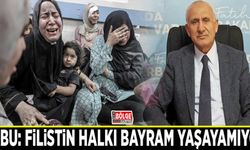 Şabu: Filistin halkı bayram yaşayamıyor