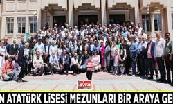 Van Atatürk Lisesi mezunları bir araya geldi