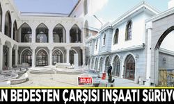 Van Bedesten Çarşısı inşaatı sürüyor