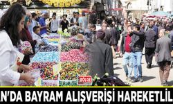 Van'da bayram alışverişi hareketliliği