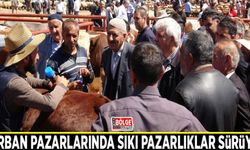 Van'da kurban pazarlarında sıkı pazarlıklar sürüyor