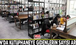 Van'da kütüphaneye gidenlerin sayısı arttı