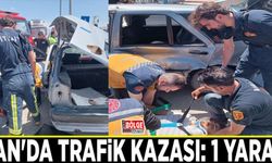 Van'da trafik kazası: 1 yaralı