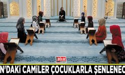 Van'daki camiler çocuklarla şenlenecek