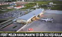 Van Ferit Melen Havalimanı'nı 131 bin 302 kişi kullandı