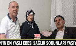 Van'ın en yaşlı ebesi sağlık sorunları yaşıyor