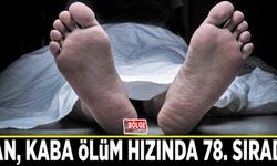 Van, kaba ölüm hızında 78. sırada