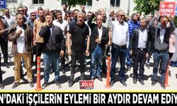 Van’daki işçilerin eylemi bir aydır devam ediyor