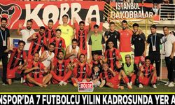 Vanspor'da 7 futbolcu yılın kadrosunda yer aldı
