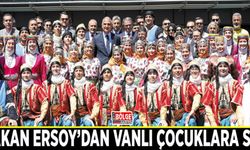 Bakan Ersoy’dan Vanlı çocuklara söz