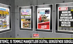 Gazetemiz, 15 Temmuz Manşetleri Dijital Sergisi'nde sergilendi