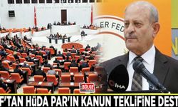 KAF'tan HÜDA PAR'ın kanun teklifine destek