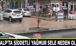 Özalp'ta şiddetli yağmur sele neden oldu