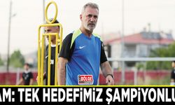 Tam: Tek hedefimiz şampiyonluk