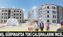 Tanış, Gürpınar’da TOKİ çalışmalarını inceledi