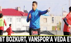 Ümit Bozkurt, Vanspor'a veda etti