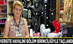 Üniversite hayalini bölüm birinciliğiyle taçlandırdı