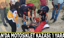 Van'da motosiklet kazası: 1 yaralı
