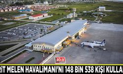 Van Ferit Melen Havalimanı'nı 148 bin 538 kişi kullandı