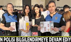 Van Polisi vatandaşları bilgilendirmeye devam ediyor