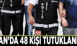 Van’da 48 kişi tutuklandı