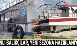Vanlı balıkçılar, yeni sezona hazırlanıyor