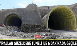 32 virajlar Güzeldere tüneli ile 6 dakikada geçilecek