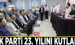 AK Parti 23. yılını kutladı