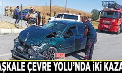 Başkale Çevre Yolu’nda iki kaza…