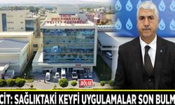 Başkan Macit: Sağlıktaki keyfi uygulamalar son bulmalı