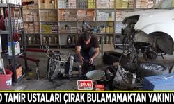 Oto tamir ustaları çırak bulamamaktan yakınıyor