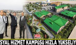 Sosyal Hizmet Kampüsü hızla yükseliyor