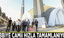 Tıbbiye Camii hızla tamamlanıyor