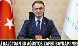 Vali Balcı’dan 30 Ağustos Zafer Bayramı mesajı